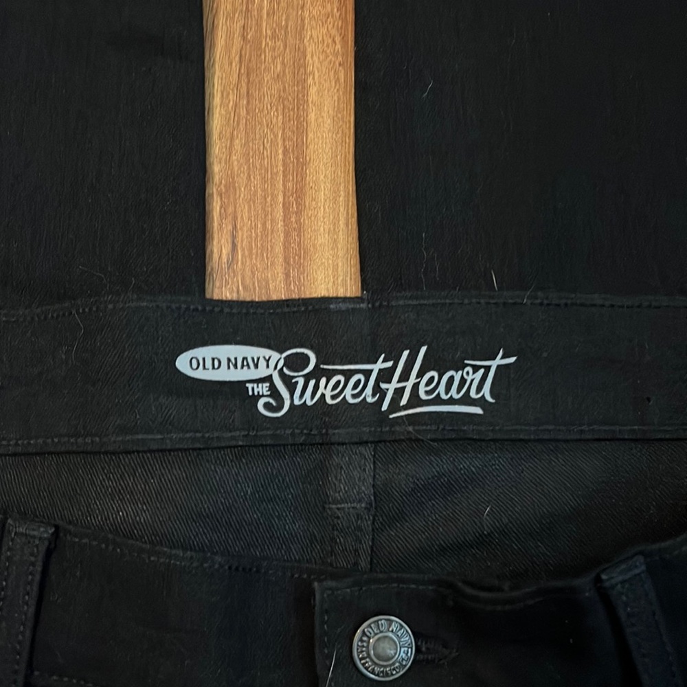 Old Navy sweetheart black jeans